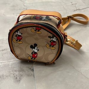 Mickey X Coach purse